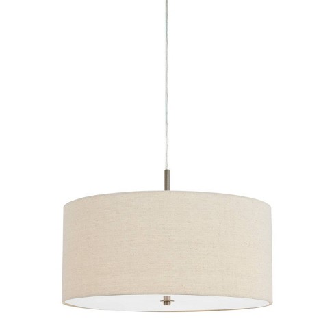 Beige store pendant light