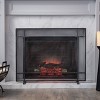 Dorothy Modern Single PanelIron Fire Screen Safety Screen Decorative Scroll Spark Guard Cover-Christopher Knight Home - 4 of 4