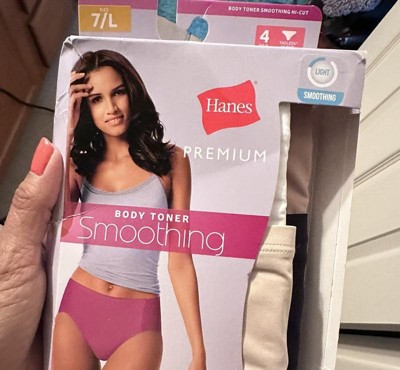 Hanes Premium Women's 4pk Tummy Control Briefs Underwear - Fashion Pack :  Target