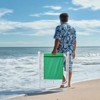 KTMBDW Folding Beach Chair with Umbrella for Adults, Lightweight Porable Camping Chair with 265lbs Capacity for Travel Picnic Concert & Outdoor - 3 of 4