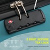 Dexmalle Hardside Carry on Suitcase with Travel Bags 5 Piece - 4 of 4