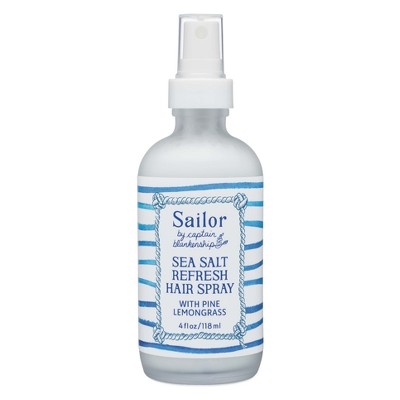 Sailor By Captain B. Sea Salt Refresh Spray - 4 Fl Oz : Target