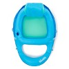 SwimWays Spring Float Premium Recliner Pool Lounge Chair with Adjustable Canopy and Hyper-Flate Valve, Blue - 2 of 4
