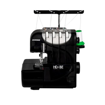 Janome HD4BE Black Edition 2/3/4 Thread Mechanical Serger
