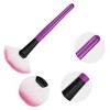 Unique Bargains Travel Dual Ended Blusher Nylon Plastic Metal Handle Makeup Brush Set 24 Pcs - 3 of 4