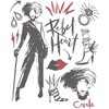 Men's Cruella Fashion Drawings Long Sleeve Shirt - 2 of 4