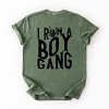 Simply Sage Market I Run A Boy Gang Front And Back Garment Dyed Tee - 2 of 4