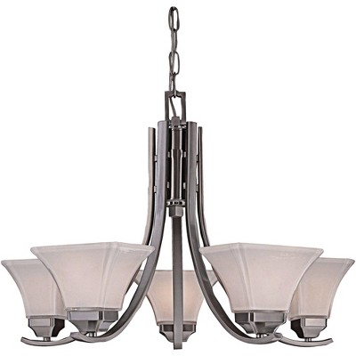 Minka Lavery Agilis 27" Wide Brushed Nickel Chandelier