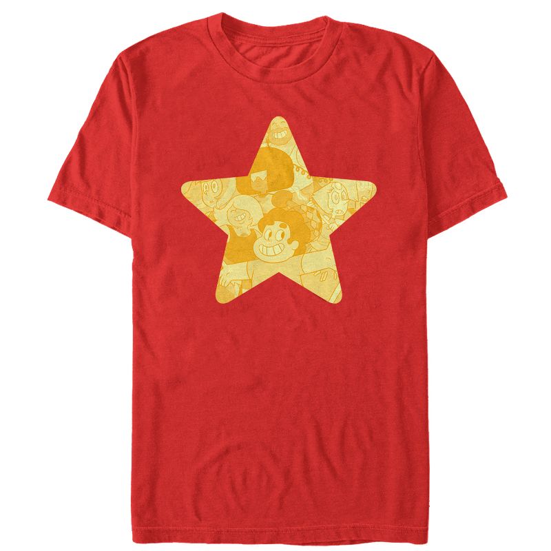 Men's Steven Universe Star Silhouette T-Shirt, 1 of 5