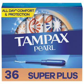 Tampax Pearl Ultra Tampons (32 Count) and Variety Pack Tampons Super, Super  Plus and Ultra(34ct) Unscented with eBooklet - Set of 3 