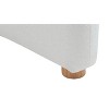PAGED Boucle Accent Chair, Living Room Chairs with Curved Armrests, Upholstered Lounge Chair with Wooden Frame for Living Room - 3 of 4
