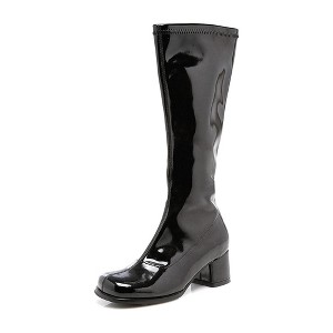 1.75" Heel Children's Gogo Boot Black - 1 of 2
