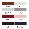 8 Pack Sport Headbands for Women, Elastic Soft Fabric Non-Slip Hair Bands Hair Warp for Daily Workout Yoga Running Sports - 4 of 4