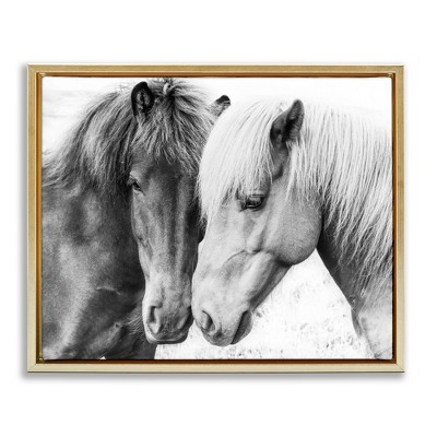 Stupell Industries Horse Love Duo Portrait, 31" x 25"