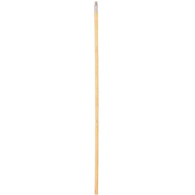 Linzer 48-inch Natural Wood Extension Pole with Metal Tip