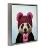 Stupell Industries Happy Panda Bear with Donut, 18" x 18" - 3 of 4