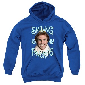 Boys’ Elf Smiling Hooded Sweatshirt - 1 of 4