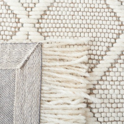 Ivory Coast Hand-Tufted Wool Rectangle Rug, 3'x5'