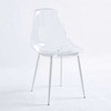 Modern 4-Pack: Metal and Plastic Dining Chairs - 2 of 4