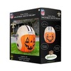 NFL New Orleans Saints Inflatable Jack O' Helmet, 4 ft Tall, Orange - 2 of 4