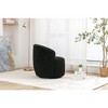 CAVINAS 360 Degree Swivel Chairs, Fabric Barrel Chair, Swivel Accent Chair, Single Sofa Chair, Round Armchair for Living Room, Bedroom - 4 of 4
