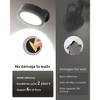 EZVALO Wall Sconce 360°Rotation Aluminum Wall Light with Dimmable LED Bulbs,UL Listed - 3 of 4