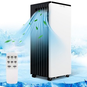 8,000 BTU Portable AC - 3-in-1 Cool/Dehumidify/Fan for 350 SqFt, Remote, 24H Timer & Sleep Mode - 1 of 4