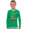 Peppa Pig Matching Family Pajamas Merry Christmas Holiday Fun Shirt and Pant Tight Fit Set Green - 4 of 4