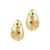 Adornia 14k Gold Plated Multicolor Crystal Teardrop Earrings - 3 of 4