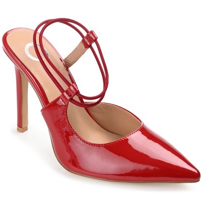 Journee Collection Womens Gracelle Pull On High Stiletto Pointed Toe Pumps