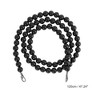Unique Bargains Faux Pearl Handbag Strap Black 1 Pc - 2 of 4