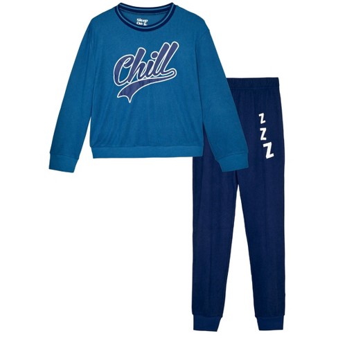 Sleep On It Girls 2-piece Hacci Pajama Set : Target