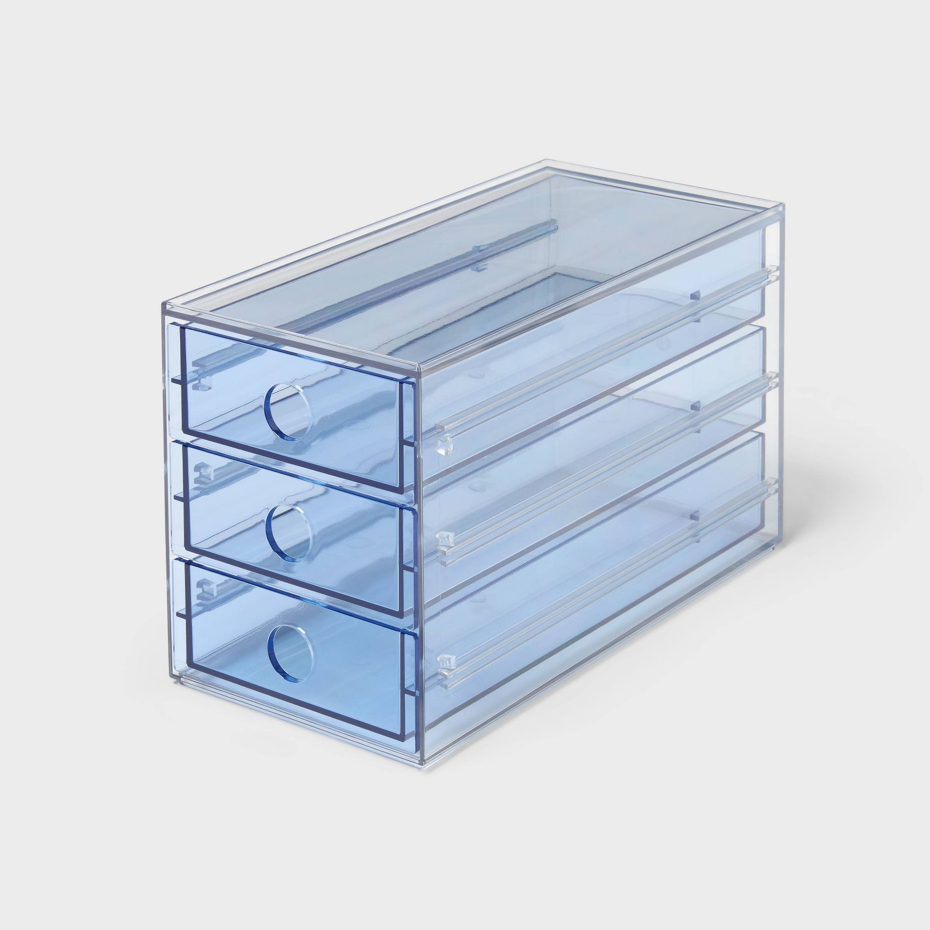 Plastic 3 Drawer Makeup Storage - Brightroom™