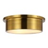 Reyna 3 Light 15.75" Flush Mount - FLU4091 - Brass - Safavieh - 2 of 4