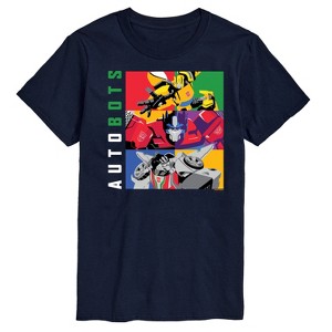 Men's - Transformers - Autobots Optimus Prime Bumblebee Starscream Short Sleeve Graphic T-Shirt - 1 of 4