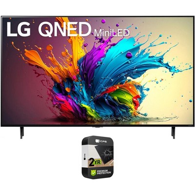 LG 65" 4K HDR Smart Quantum Dot NanoCell Mini LED TV (2024) with 2-Year Warranty Bundle