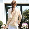 Anna-Kaci Women's Long Sleeve Sparkle Sequin Two Button Blazer Jacket - 3 of 4