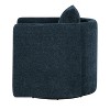 NicBex Swivel Barrel Chair with Back Cushion Accent Chair, Modern Luxury Living Room Chair Comfy Chair for Office, Bedroom - 3 of 4