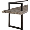 Uttermost Herbert 80" Wide Whitewashed Fir Reclaimed Wood Bench - 3 of 4