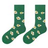 Fried Egg Pattern Socks (Women's Sizes, Adult Medium) from the Sock Panda - 2 of 3