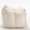 CAVINAS Bean Bag Chair, Comfortable Square Lazy Sofa with Convenient Handle Design and Armrests, Indoor & Outdoor - 4 of 4