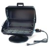 MECO Americana 1500W Portable Utility Tabletop Outdoor Electric Pedestal Grill with Thermostatic Control for Picnics, Camping, and Tailgating, Black - 2 of 4