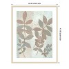 Amanti Art Leaf Cluster I by Tim Otoole Wood Framed Wall Art Print - 4 of 4