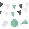Unique Bargains Birthday Wedding Garden Outdoor Decor Pennant Flags Banner 33ft - 3 of 4