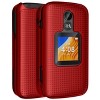 Nakedcellphone Case and Belt Clip Holster Combo for Alcatel TCL Flip 2 (T408DL, 4058G, 4058E) - 3 of 4