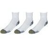 Gold Toe Men's Athletic Outlast Quarter Socks (3 Pair Pack) - 4 of 4
