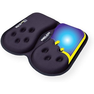GSeat ULTRA - Travel Gel Foam Cushion, Relieves Discomfort and Promotes Healthy Posture for Car, Commute, Airplane and Travel Comfort - Black - 1 of 4
