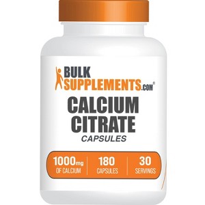 BulkSupplements Calcium Citrate Capsules - 1 of 4