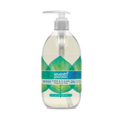 Seventh Generation Unscented Liquid Hand Soap Free & Clean - 12oz