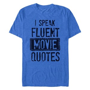 Men's Lost Gods I Speak Fluent Movie Quotes T-Shirt - 1 of 4